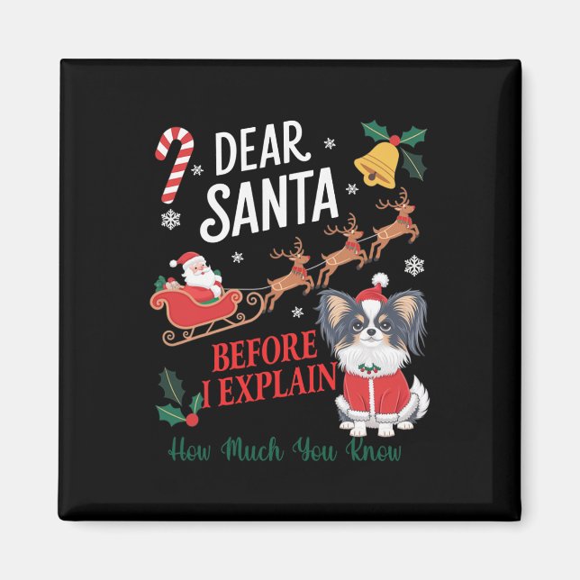 Íman Antes De Explicar O Quanto Conhece Xmas Papillon O (Frente)