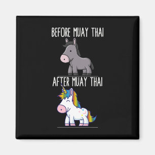 Íman Antes de Muay Thai Unicorn Combater Boxing
