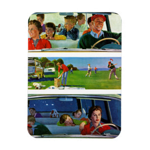 Íman Antes, durante & após do piquenique