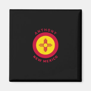 Íman Anthony Novo México Nm Bandeira Zia Lembrança de F