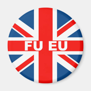 Íman Anti bandeira da UE Ingleses