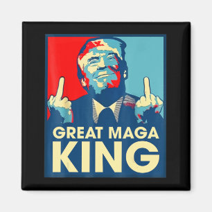 Íman Anti Biden O Grande Maga Rei Divertido Trump Ultra