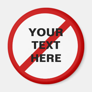 Íman Anti círculo do modelo com corte