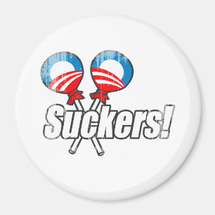 Íman Anti-Obama Bumpersticker - otários Faded.png