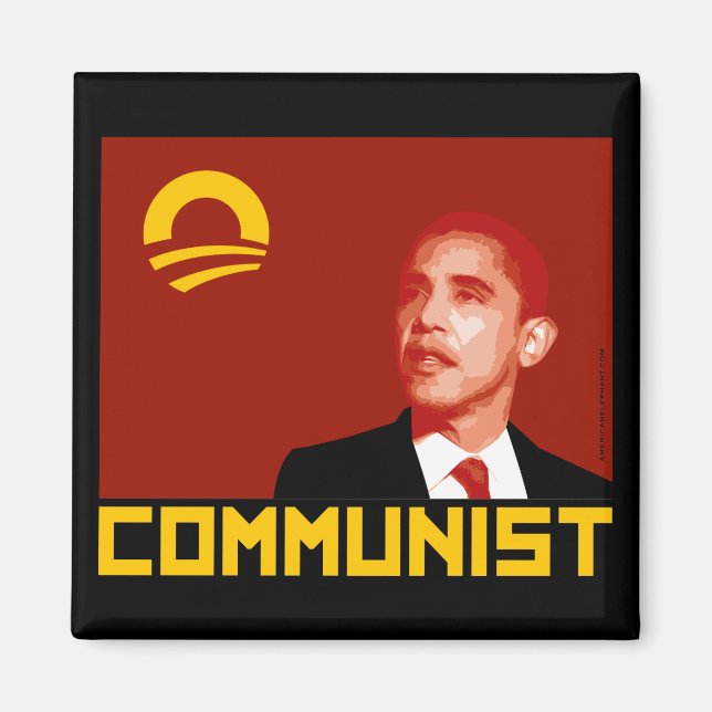 Íman Anti-Obama: Comunista de Barack Obama (Frente)