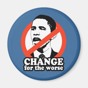 ÍMAN ANTI-OBAMA/MUDANÇA PARA O MAIS MAU