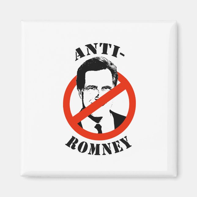 ÍMAN ANTI-ROMNEY - (Frente)
