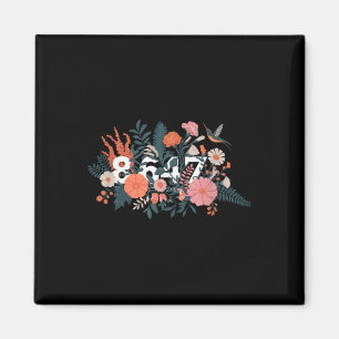 Íman Anti-Trump 8647 Resistência Floral 86 47 Trump Imp