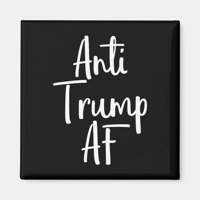 Íman Anti-Trump Af Shirt Resiste 45 Impeach Protest 2 (Frente)