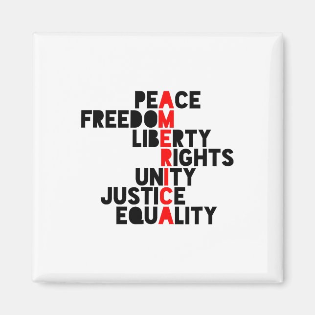 Íman Anti-trump America Significado1 (Frente)