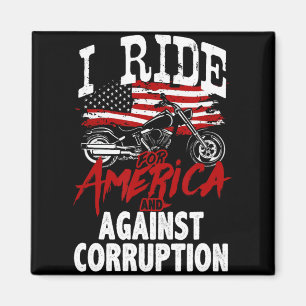 Íman Anti-Trump Biker Resiste Contra Protesto de Corrup