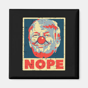 Íman Anti Trump Clowage Retro Impeach No Donald