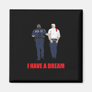 Íman Anti Trump Eu Tenho Um Sonho Polícia Prende Trump 