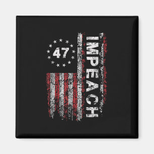 Íman Anti Trump Impeach 47 Trump 47th Presidente dos Es