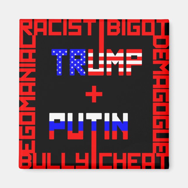 Íman Anti Trump+Putin (Frente)