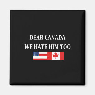 Íman Anti Trump Querido Canadá Nós O Odiamos Também