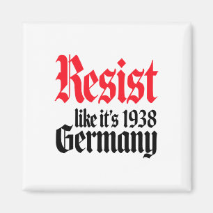 Íman Anti-Trump Resistir É como o ativista alemão 1938