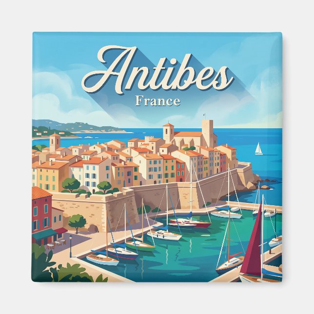 Íman Antibes França (Frente)