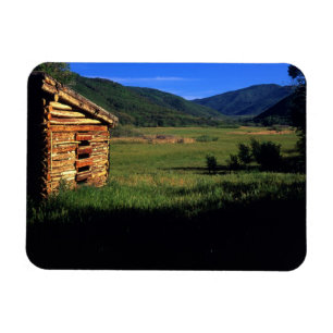 Íman Antiga casa de troncos perto de Park City, Utah. (