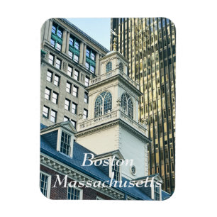 Íman Antiga Casa Estadual em Boston, Massachusetts