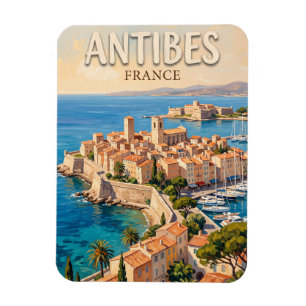 Íman Antiga Cidade de Antibes e Porto Vauban França