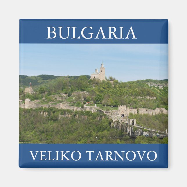 Íman Antiga fortaleza Tsarevets em Veliko Tarnovo, Bulg (Frente)