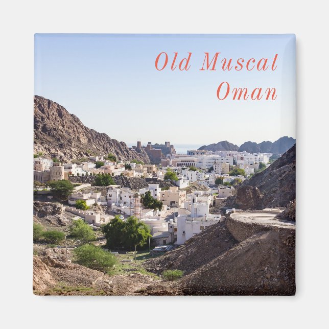 Íman Antiga Muscat cidade histórica original de Muscat  (Frente)