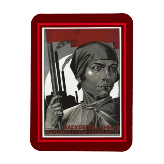 Íman Antiga Poster soviética 1926 (Vertical)