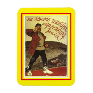 Íman Antiga Poster Soviética Clássica 1939