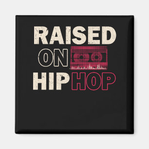 Íman Antiga Rap de Música Infância Vintage Hip Hop Ba