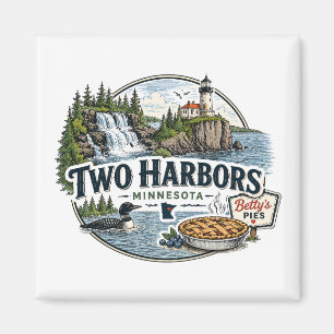 Íman Antiga Two Harbors Minnesota Costa Norte