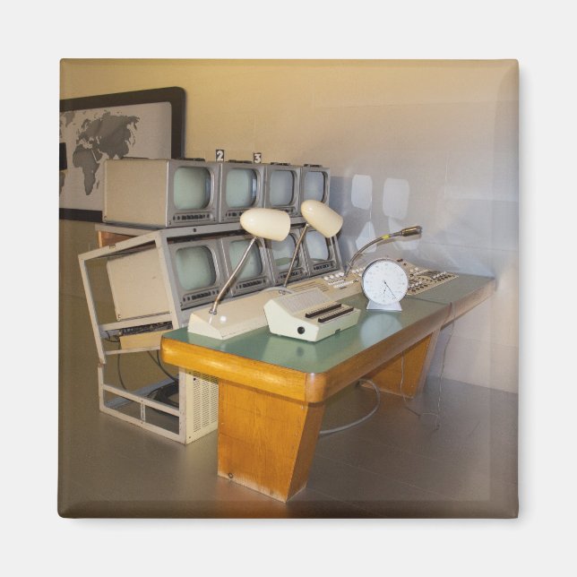 Íman antigo estúdio histórico de televisão (Frente)