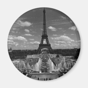 Íman Antigo França Paris Fontes Torre Eiffel
