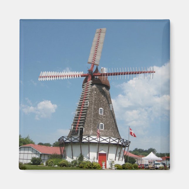 Íman Antigo Iowa Windmill (Frente)