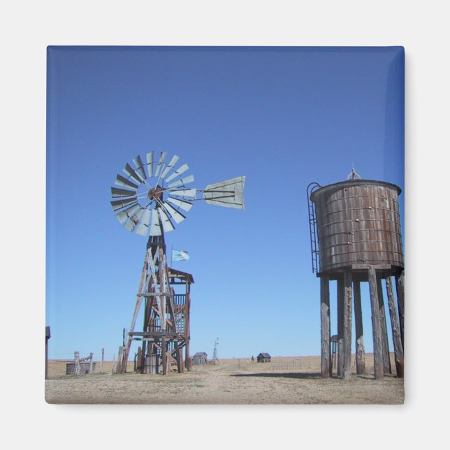 Íman Antigo Windmill Ocidental (Frente)