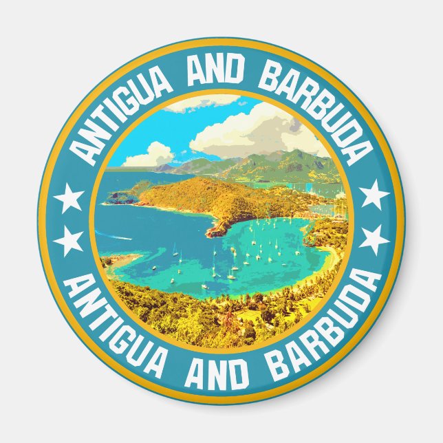 Íman Antígua e Barbuda (Frente)
