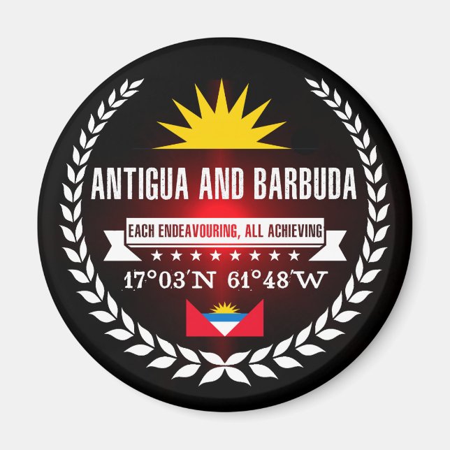 Íman Antígua e Barbuda (Frente)