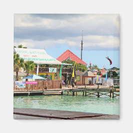 Íman Antígua, Ilha no Caribe