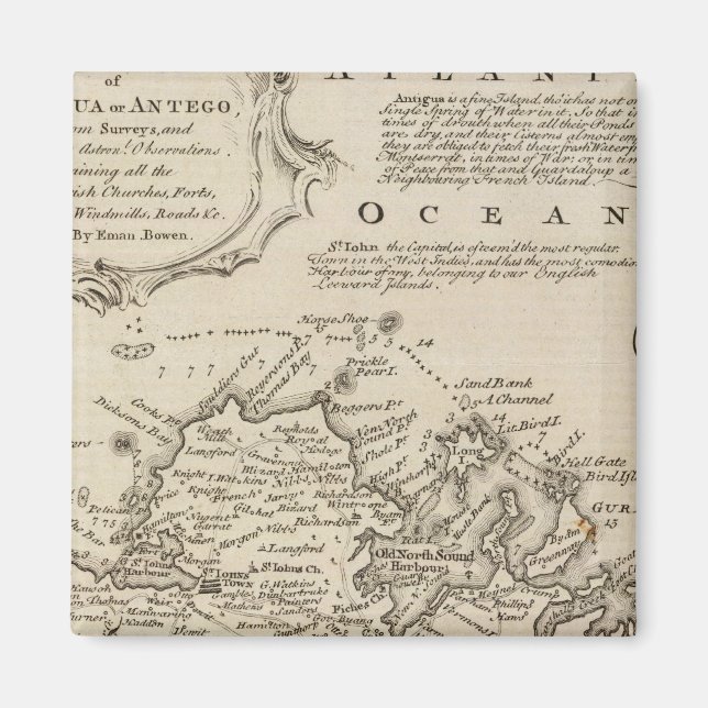 Íman Antígua ou Antego (Frente)