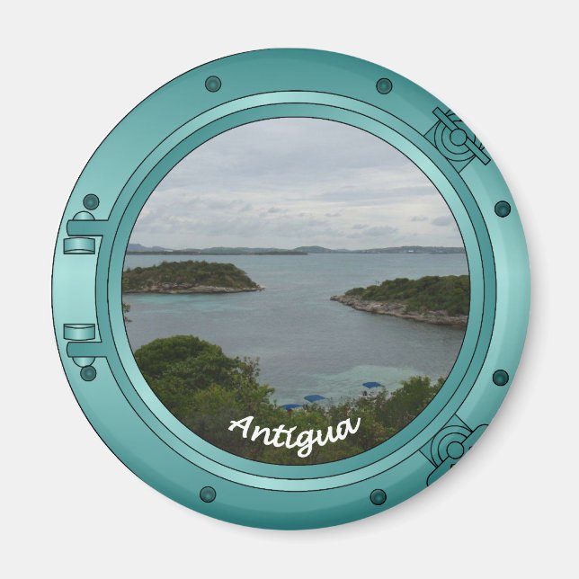 Íman Antígua Porthole (Frente)
