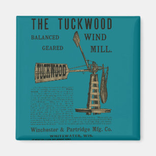 Íman Antiguidade Do Vento Do Tuckwood Whitewater Wis 18