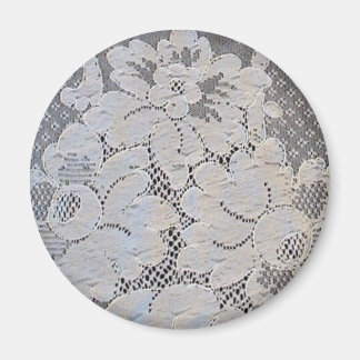 Íman Antiguo Alencon Lace Floral