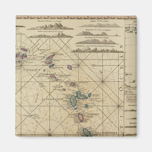 Íman Antilhas, Ilhas Charibbee (Frente)