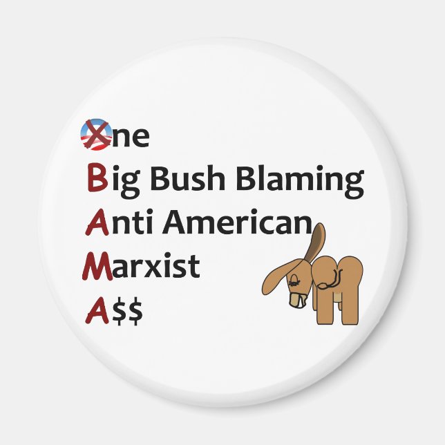 Íman AntiObama (Frente)