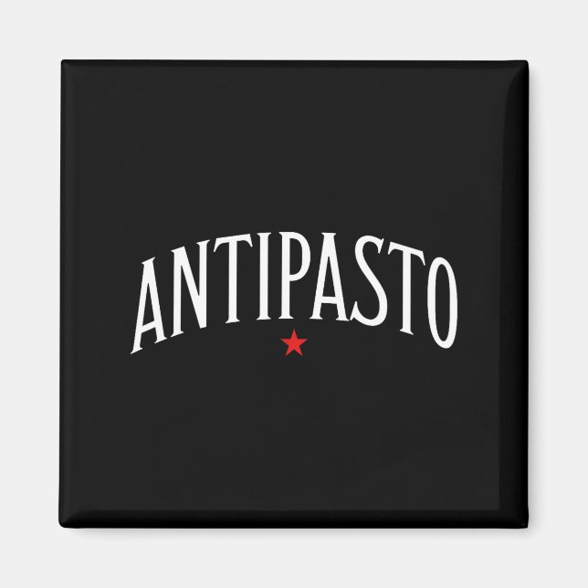 Íman Antipasto, Italian Food Lover Foodie  (Frente)
