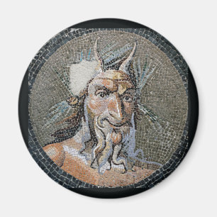 Íman Antiquado Pan Mosaico