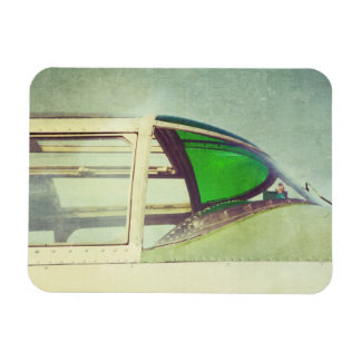 Íman Antique Airplane Cockpit Green