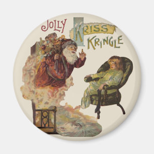 Íman Antique Kris Kringle Sanga Claus