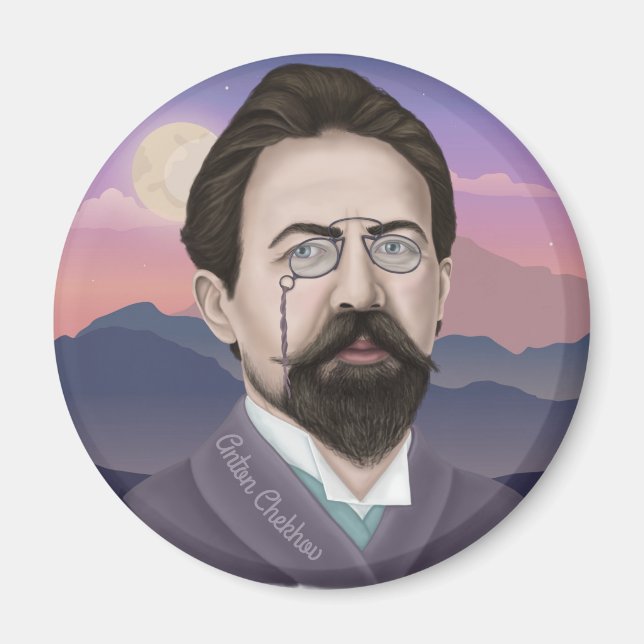 Íman Anton Chekhov (Frente)