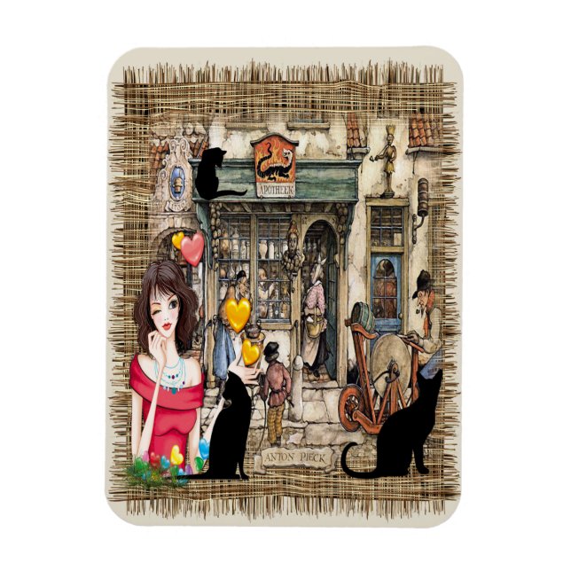 Íman Anton Pieck - compro Químico (Vertical)